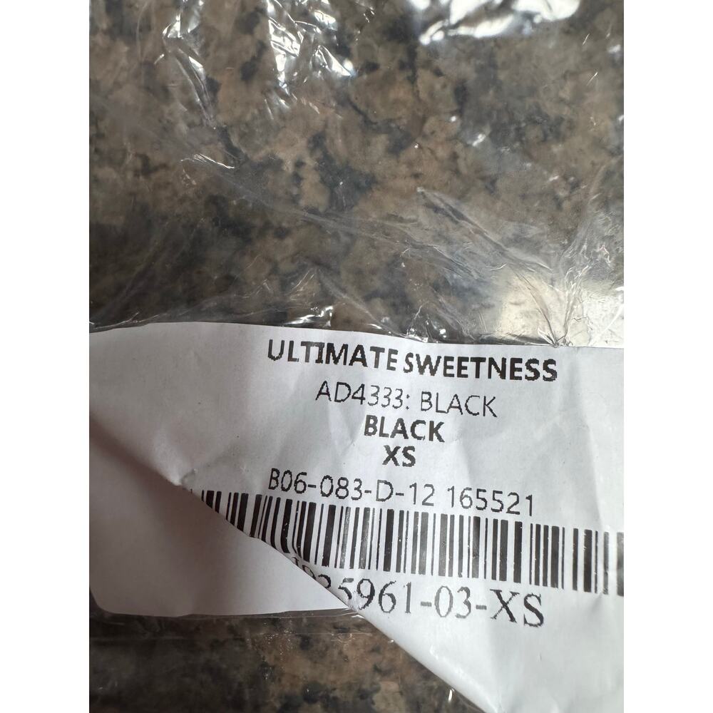 Lulu Ultimate Sweetness Black Mini Dress - Women's XS, New - Picture 3 of 4